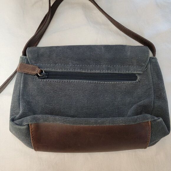 Relic Crossbody Purse handbag retro fabric pockets black hipster Y2K BOHO neutra - Picture 5 of 12